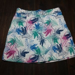 Like new Lady Hagen Feathered Golf Skirt Size 6
